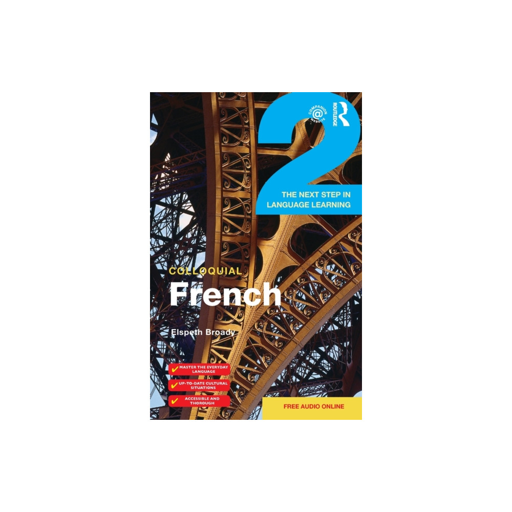 Produktbild för Colloquial French 2 (häftad, eng)