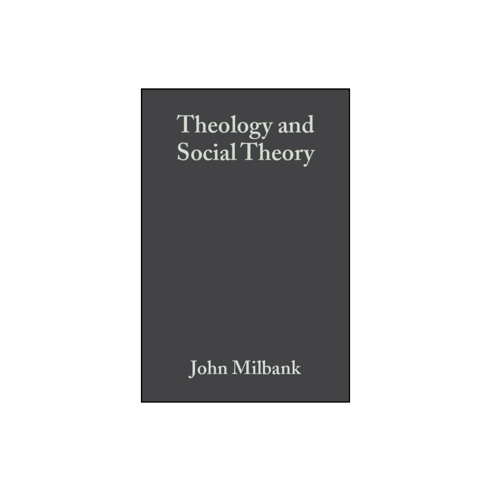 Produktbild för Theology and Social Theory (häftad, eng)