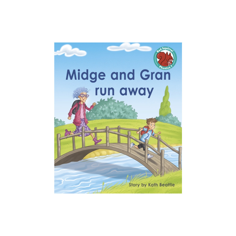 Produktbild för Midge and Gran run away (häftad, eng)