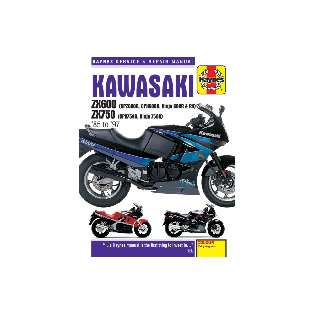 Produktbild för Kawasaki ZX600 Ninja (häftad, eng)