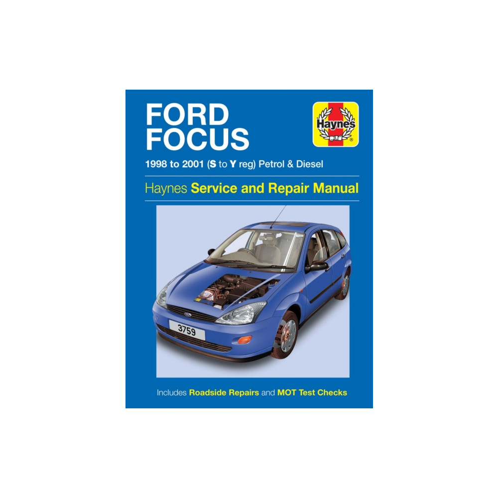Produktbild för Ford Focus Petrol & Diesel (98 - 01) Haynes Repair Manual (häftad, eng)