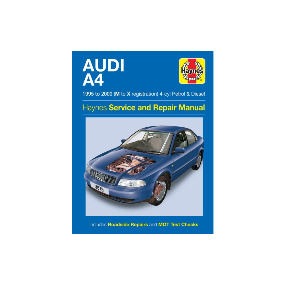 Produktbild för Audi A4 Petrol & Diesel (95 - 00) Haynes Repair Manual (häftad, eng)