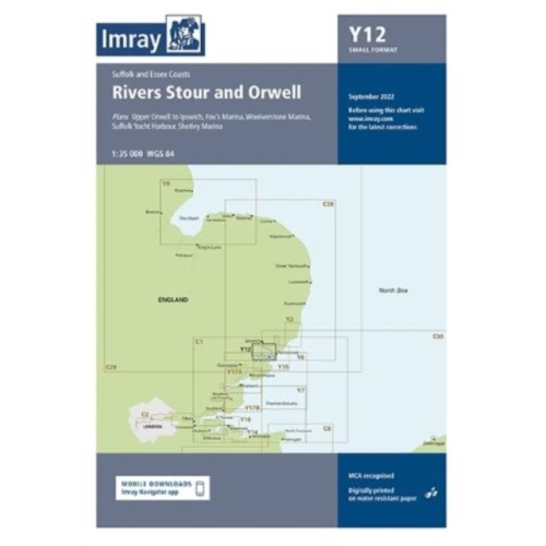 Imray, Laurie, Norie & Wilson Ltd Imray Chart Y12