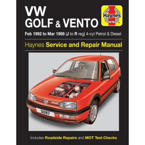 Haynes Publishing Group VW Golf & Vento Petrol & Diesel (Feb 92 - Mar 98) (häftad, eng)