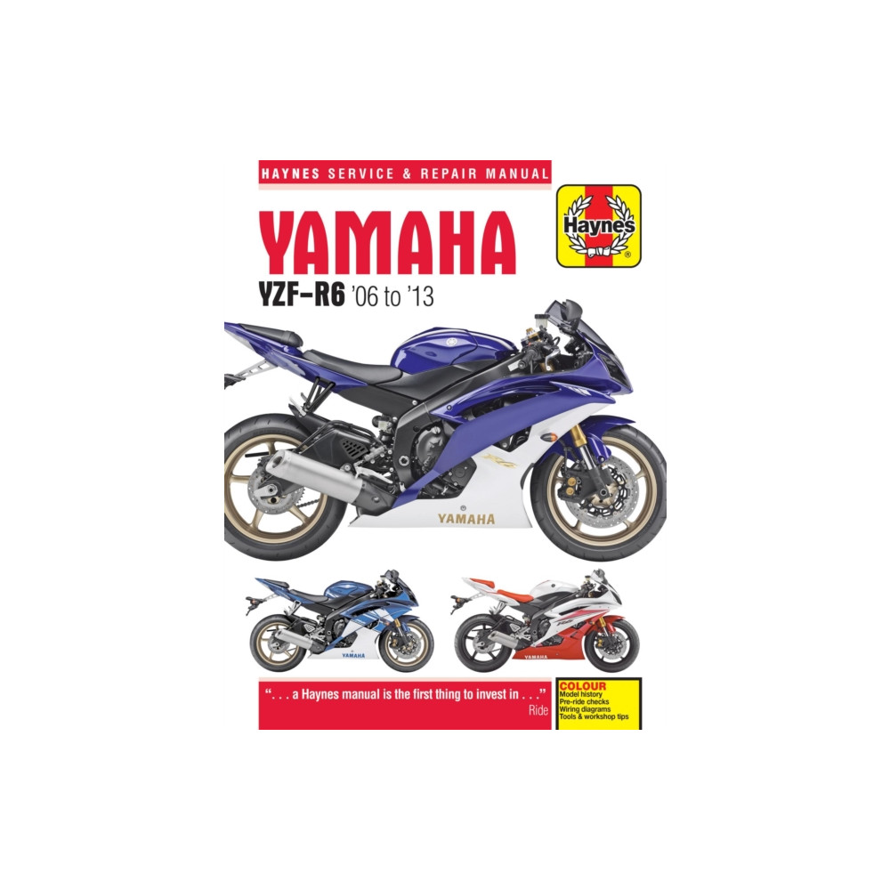 Produktbild för Yamaha YZF-R6 (06-13) (häftad, eng)