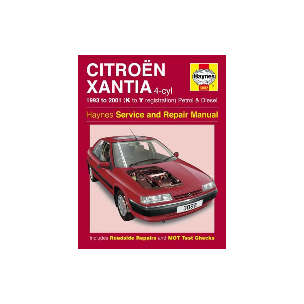 Produktbild för Citroen Xantia Petrol & Diesel (93 - 01) K To Y (häftad, eng)