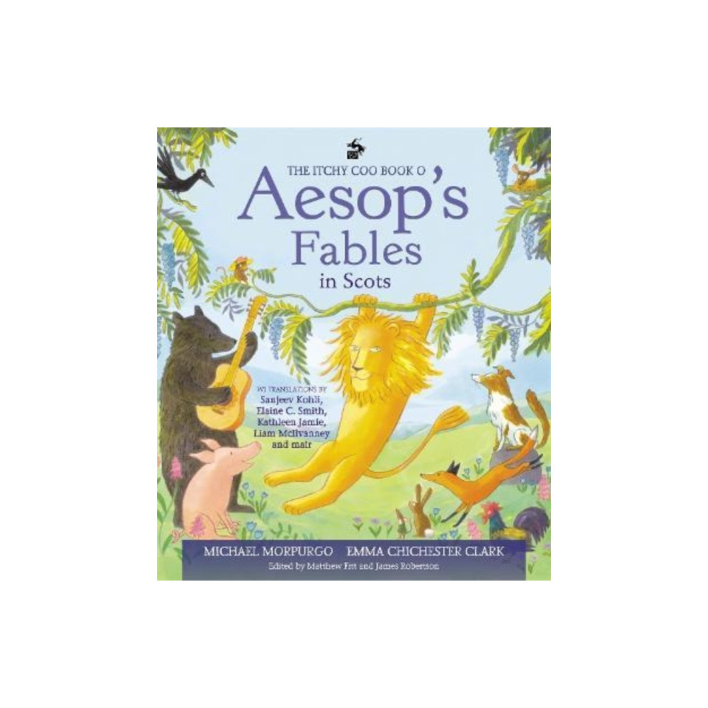 Produktbild för The Itchy Coo Book o Aesop's Fables in Scots (inbunden, sco)