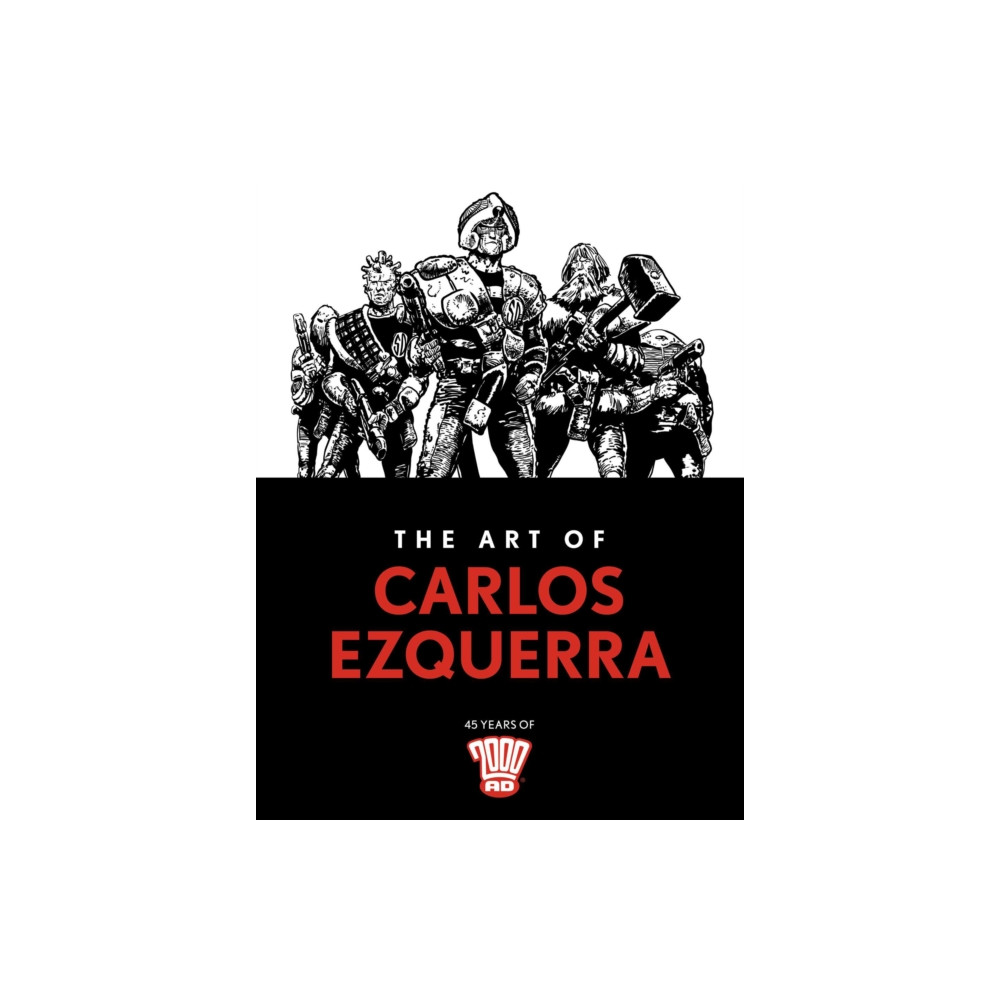 Produktbild för The Art of Carlos Ezquerra (inbunden, eng)