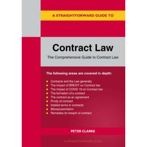 Straightforward Publishing A Straightforward Guide to Contract Law (häftad, eng)