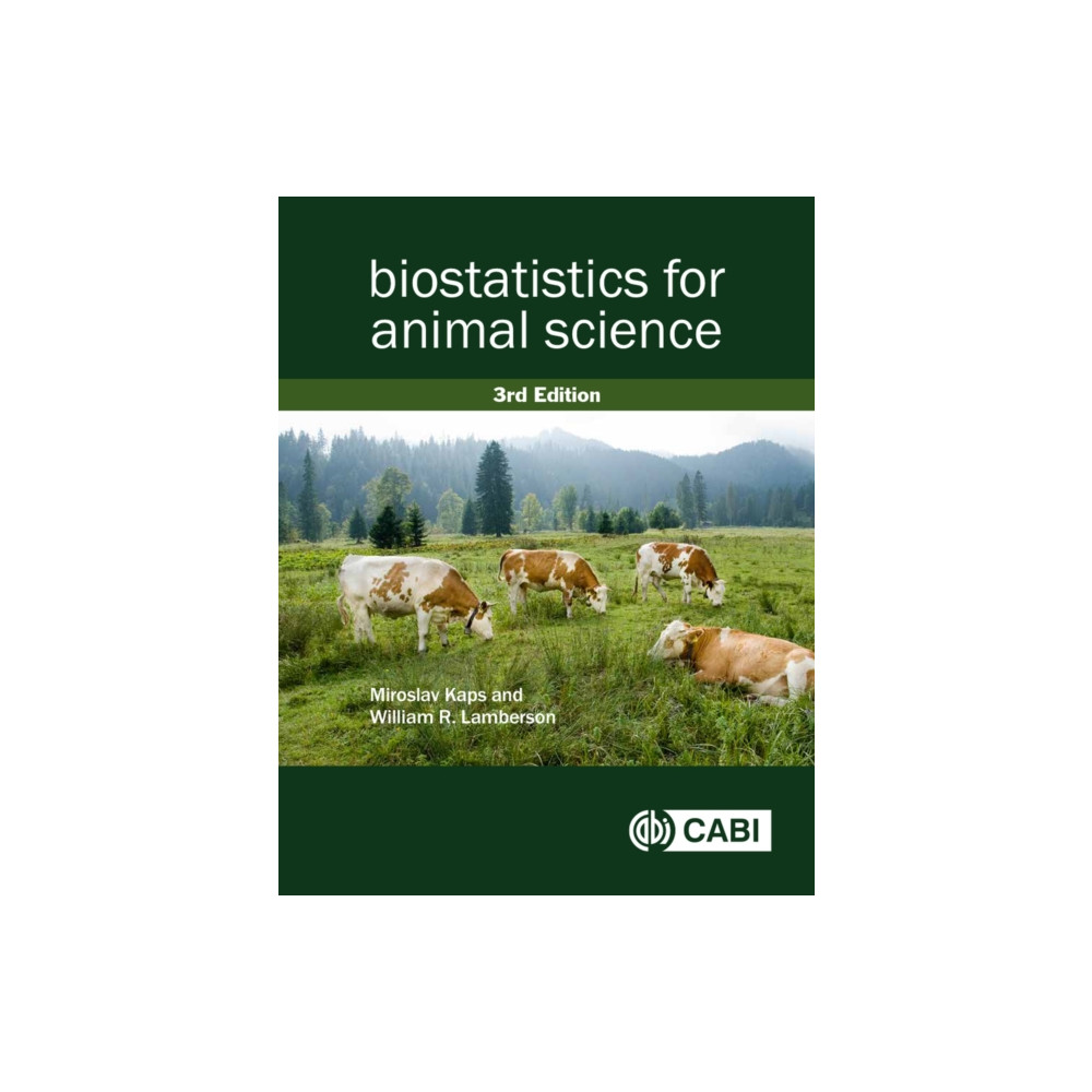 Produktbild för Biostatistics for Animal Science (häftad, eng)