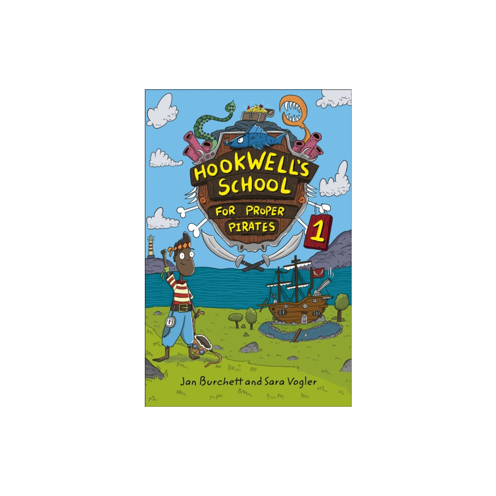 Produktbild för Reading Planet: Astro – Hookwell's School for Proper Pirates 1 - Stars/Turquoise band (häftad, eng)