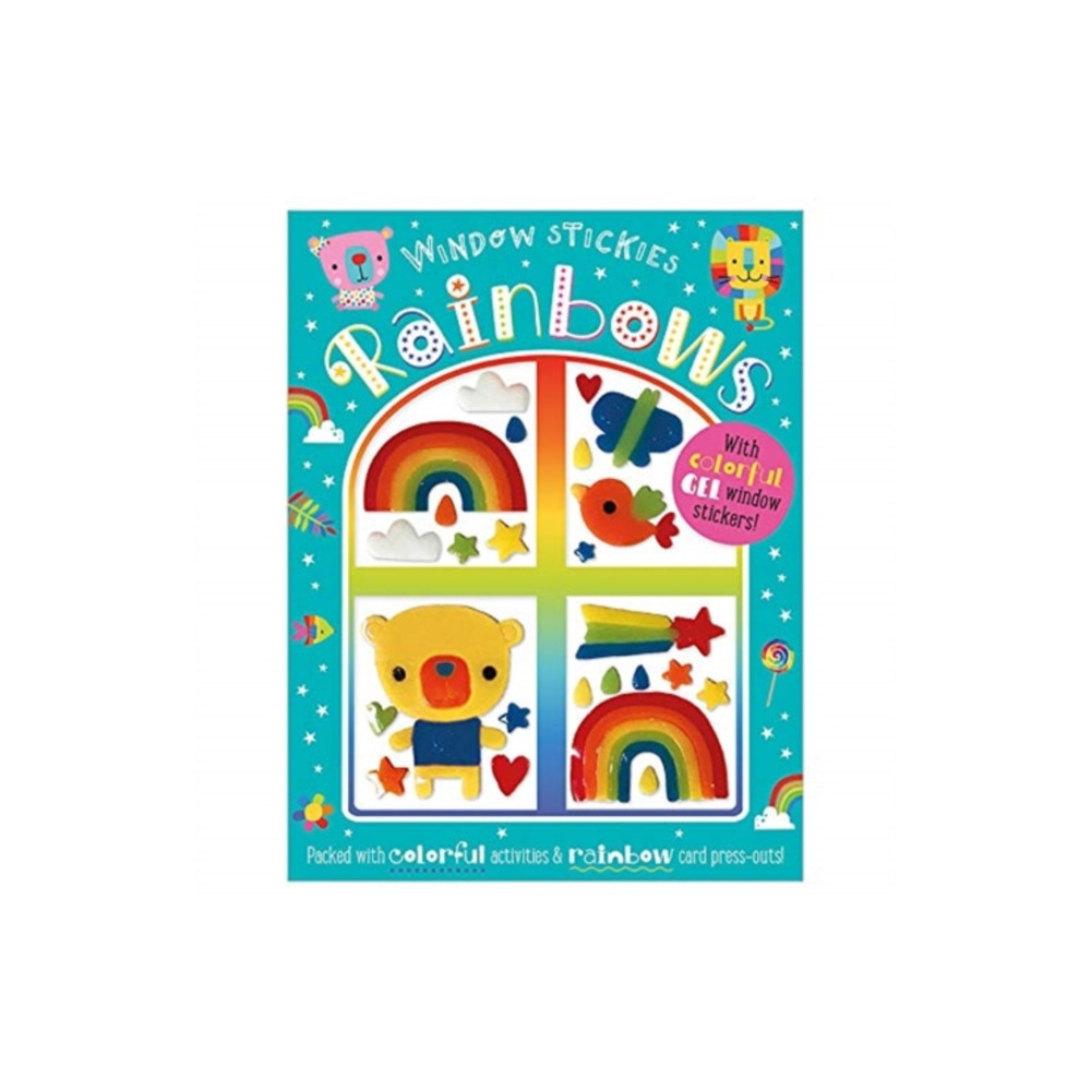 Produktbild för Window Stickies Rainbows (häftad, eng)