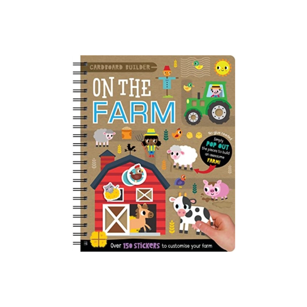 Produktbild för Cardboard Builder On the Farm (inbunden, eng)