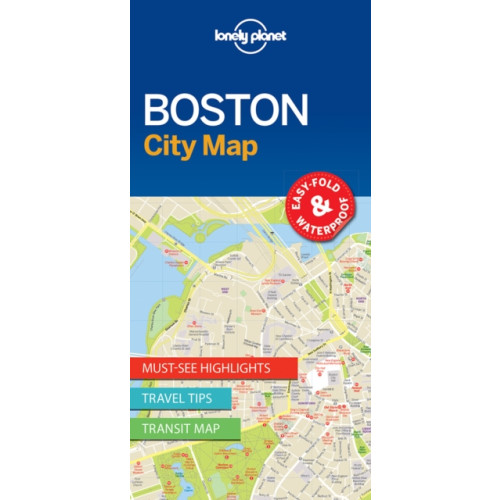 Lonely Planet Global Limited Lonely Planet Boston City Map