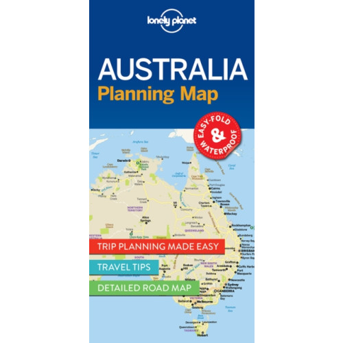 Lonely Planet Global Limited Lonely Planet Australia Planning Map