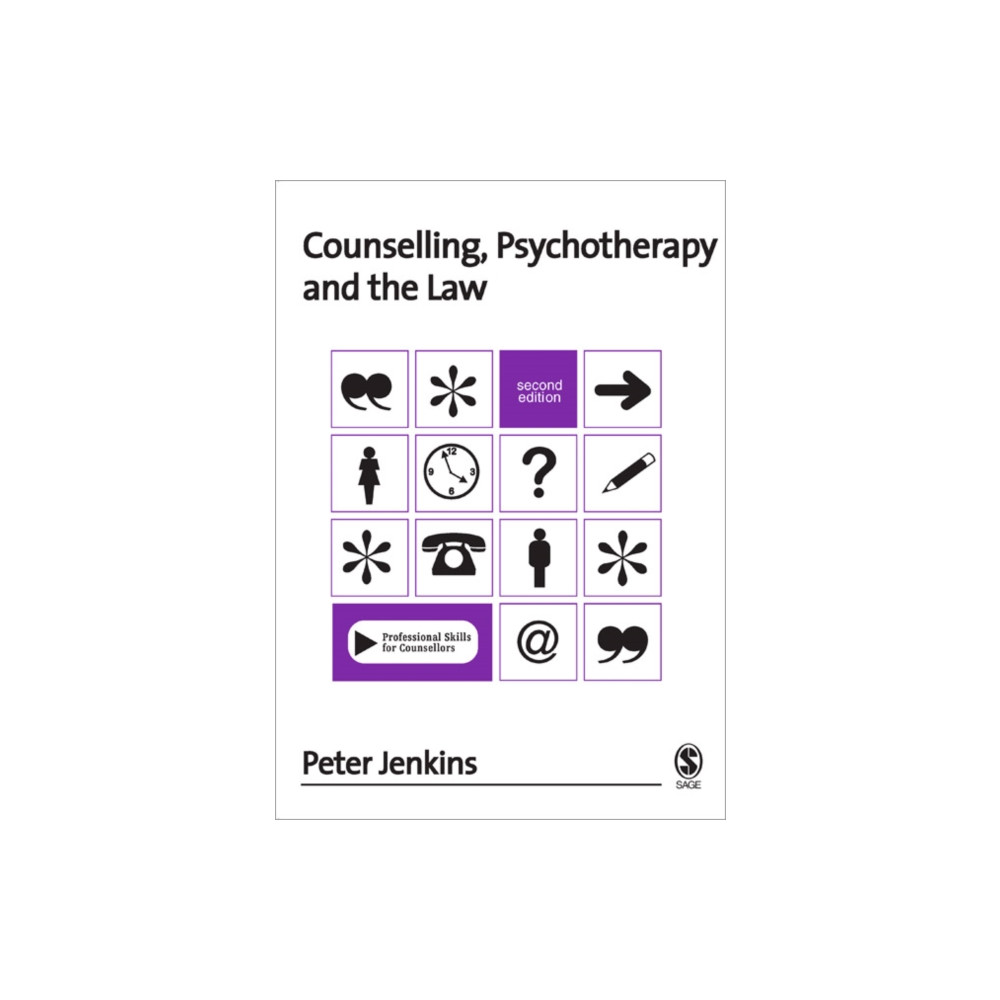 Produktbild för Counselling, Psychotherapy and the Law (häftad, eng)