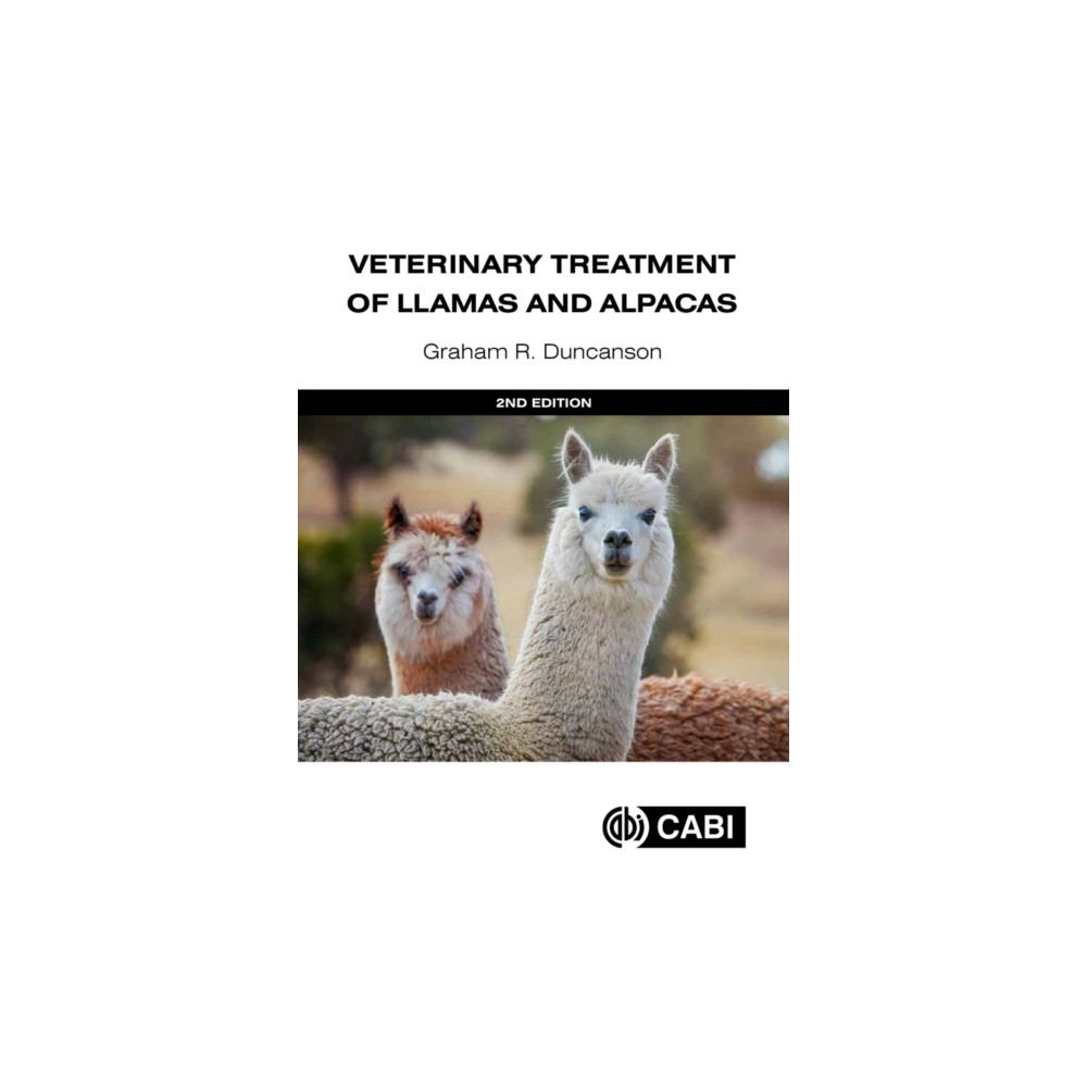 Produktbild för Veterinary Treatment of Llamas and Alpacas (inbunden, eng)