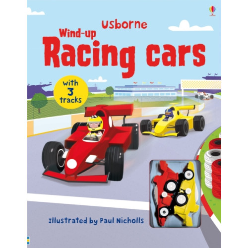 Usborne Publishing Ltd Wind-up Racing Cars (bok, board book, eng)