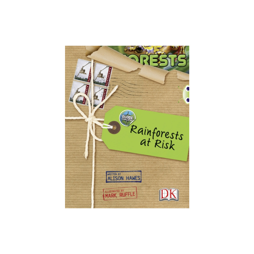 Produktbild för Bug Club NF Red (KS2) A/5C Globe Challenge: Rainforests at Risk (häftad, eng)
