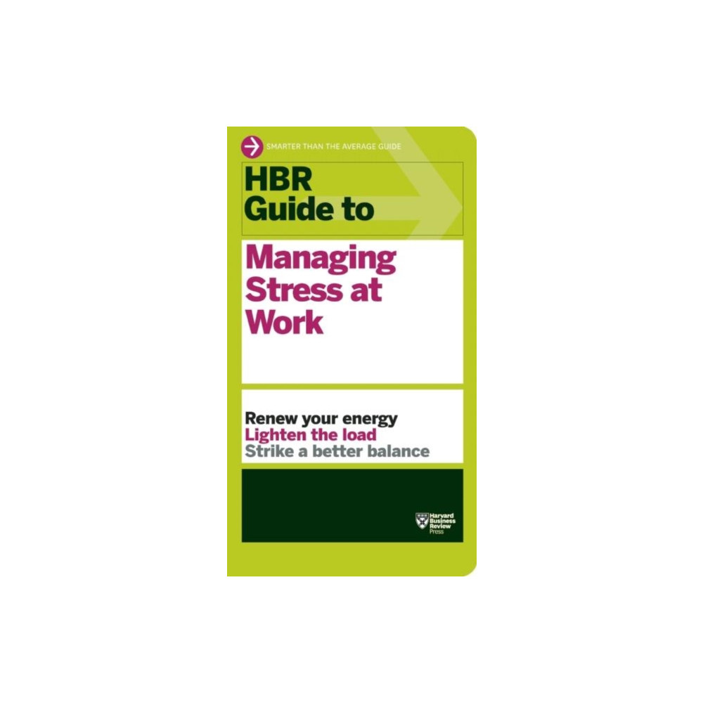 Produktbild för HBR Guide to Managing Stress at Work (HBR Guide Series) (häftad, eng)