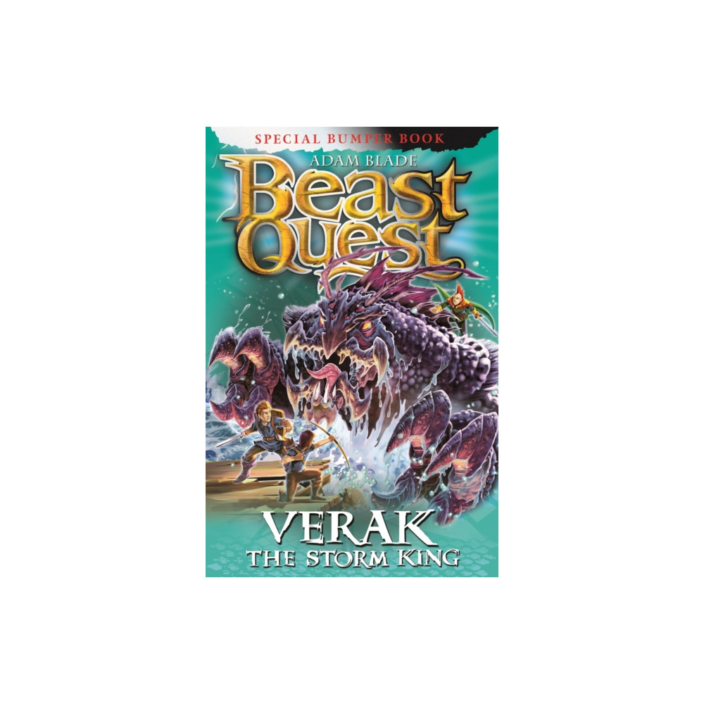 Produktbild för Beast Quest: Verak the Storm King (häftad, eng)