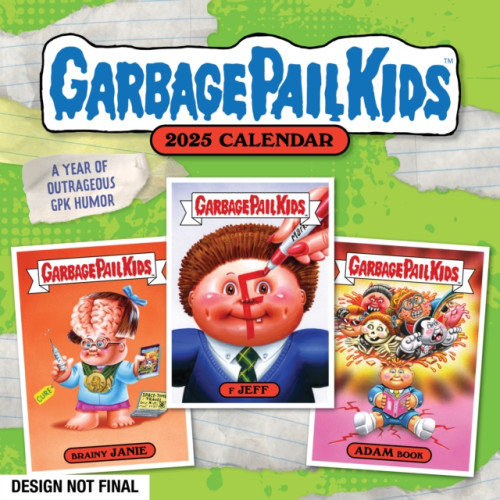 Abrams Garbage Pail Kids 2025 Wall Calendar