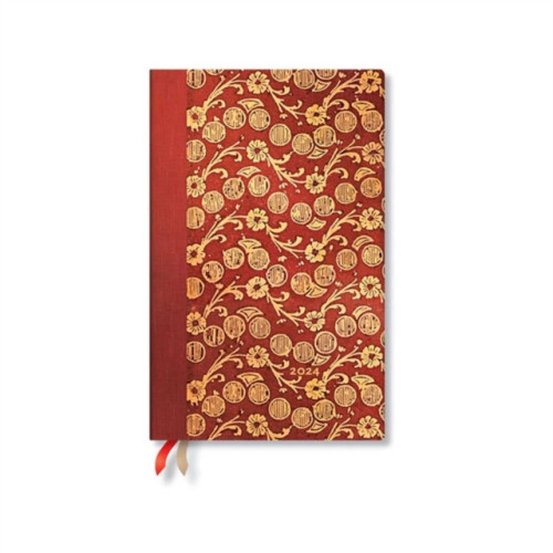 paperblanks The Waves - Volume 4 (Virginia Woolf’s Notebooks) Maxi Vertical 12-month Dayplanner 2024 (Elastic Band Closure) (inbunden, eng)