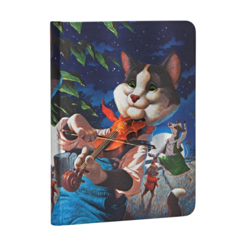 paperblanks Cat and the Fiddle Lined Hardcover Journal (inbunden, eng)