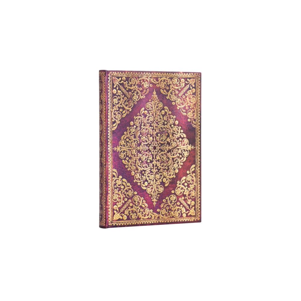 Produktbild för Viola (Diamond Rosette) Midi Unlined Hardcover Journal (inbunden, eng)