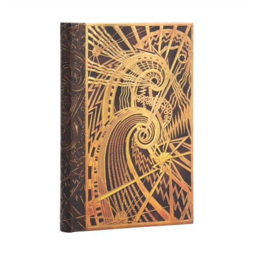 paperblanks The Chanin Spiral (New York Deco) Mini Lined Hardcover Journal (inbunden, eng)