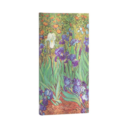 paperblanks Van Gogh’s Irises Slim Lined Hardcover Journal (inbunden, eng)