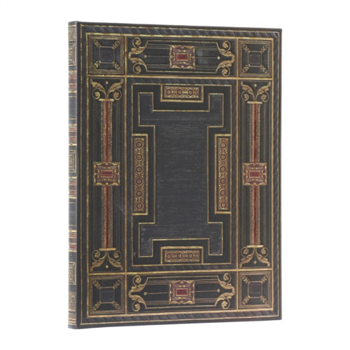 paperblanks Onyx (Asterales) Ultra Unlined Hardback Journal (Elastic Band Closure) (inbunden, eng)