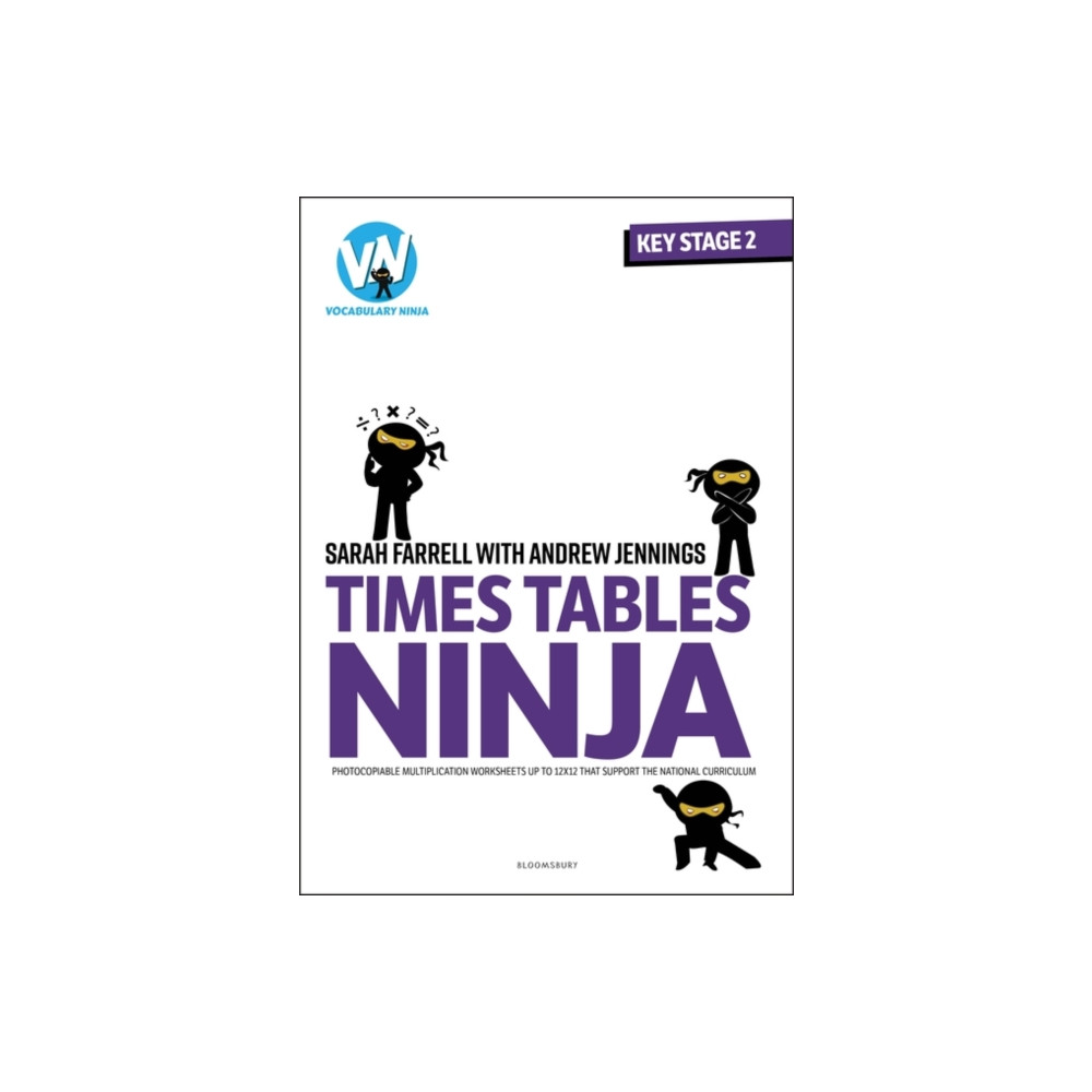 Produktbild för Times Tables Ninja for KS2 (häftad, eng)