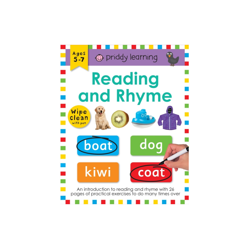 Produktbild för Reading and Rhyme (bok, spiral, eng)