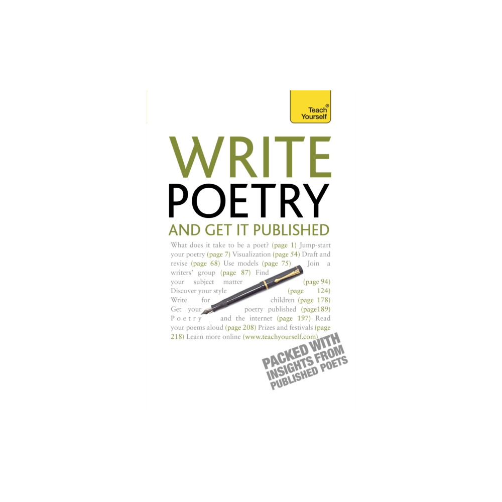 Produktbild för Write Poetry and Get it Published (häftad, eng)