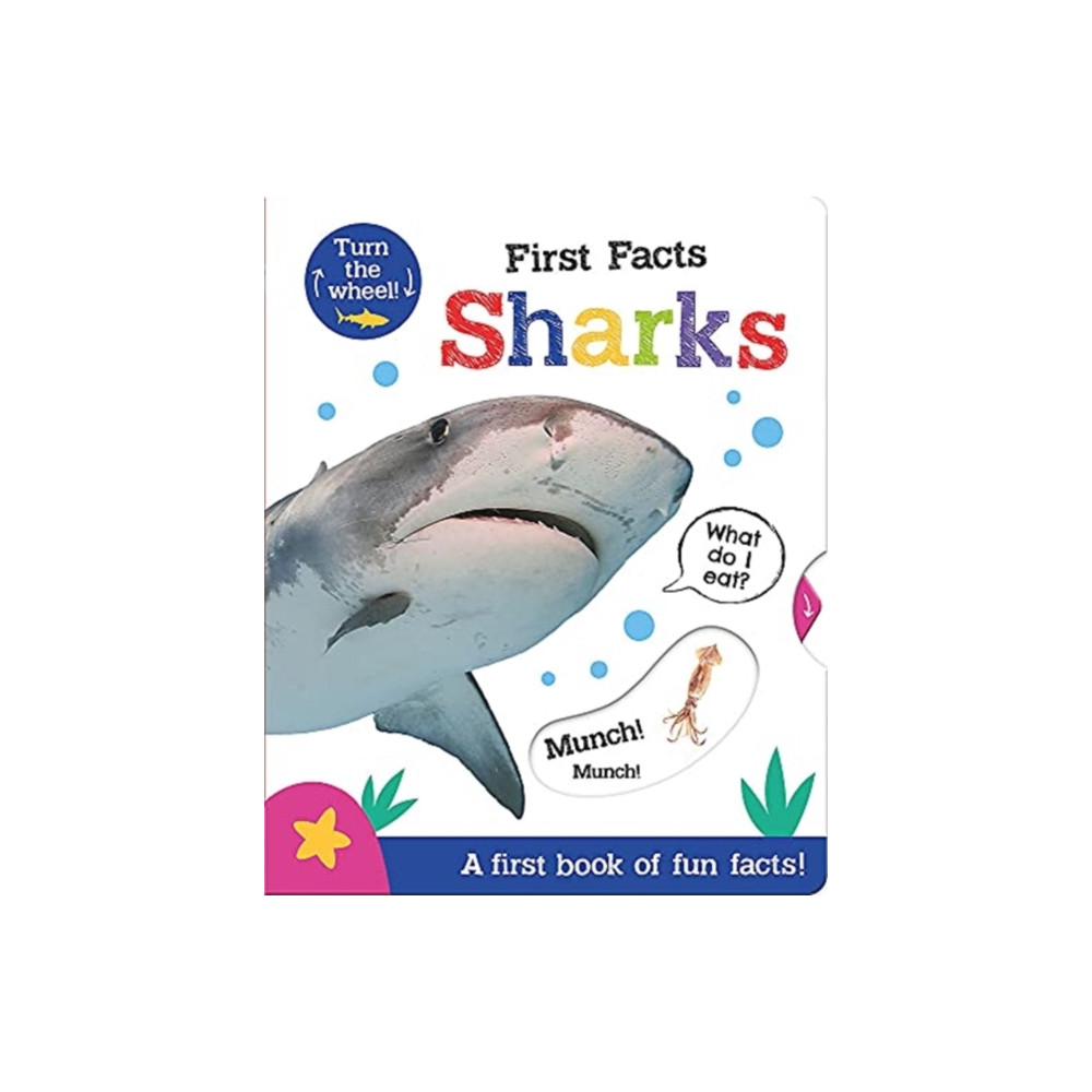 Produktbild för First Facts Sharks (bok, board book, eng)