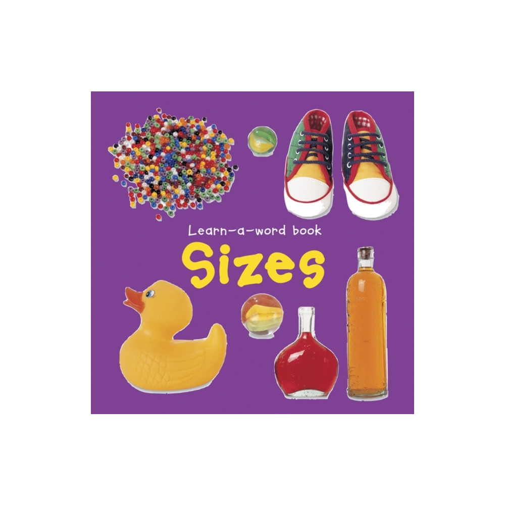 Produktbild för Learn-a-word Book: Sizes (bok, board book, eng)