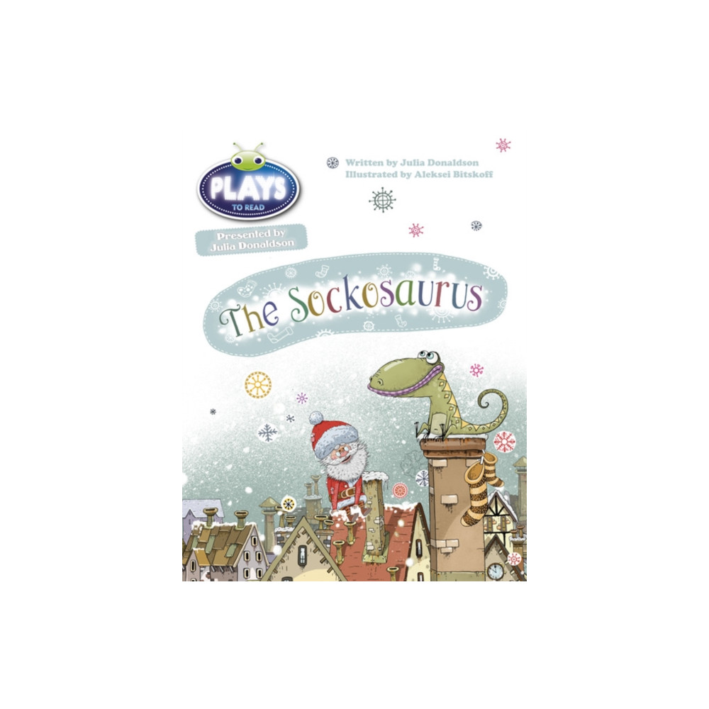 Produktbild för Bug Club Guided Julia Donaldson Plays Year 1 Blue The Sockosaurus (häftad, eng)