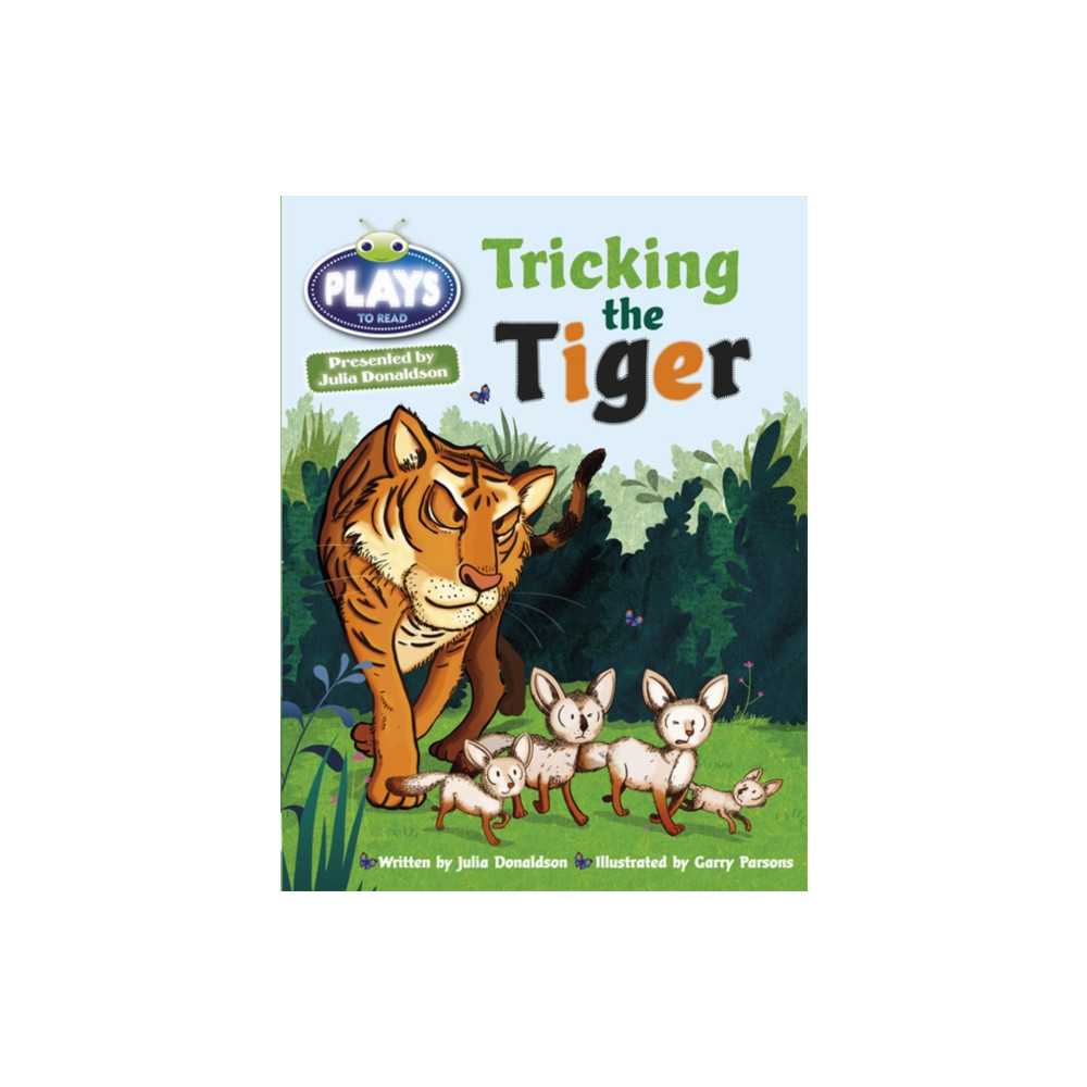 Produktbild för Bug Club Guided Julia Donaldson Plays Year Two Turquoise Tricking the Tiger (häftad, eng)
