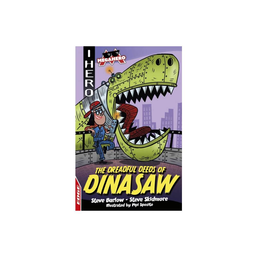 Produktbild för EDGE: I HERO: Megahero: The Dreadful Deeds of DinaSaw (häftad, eng)