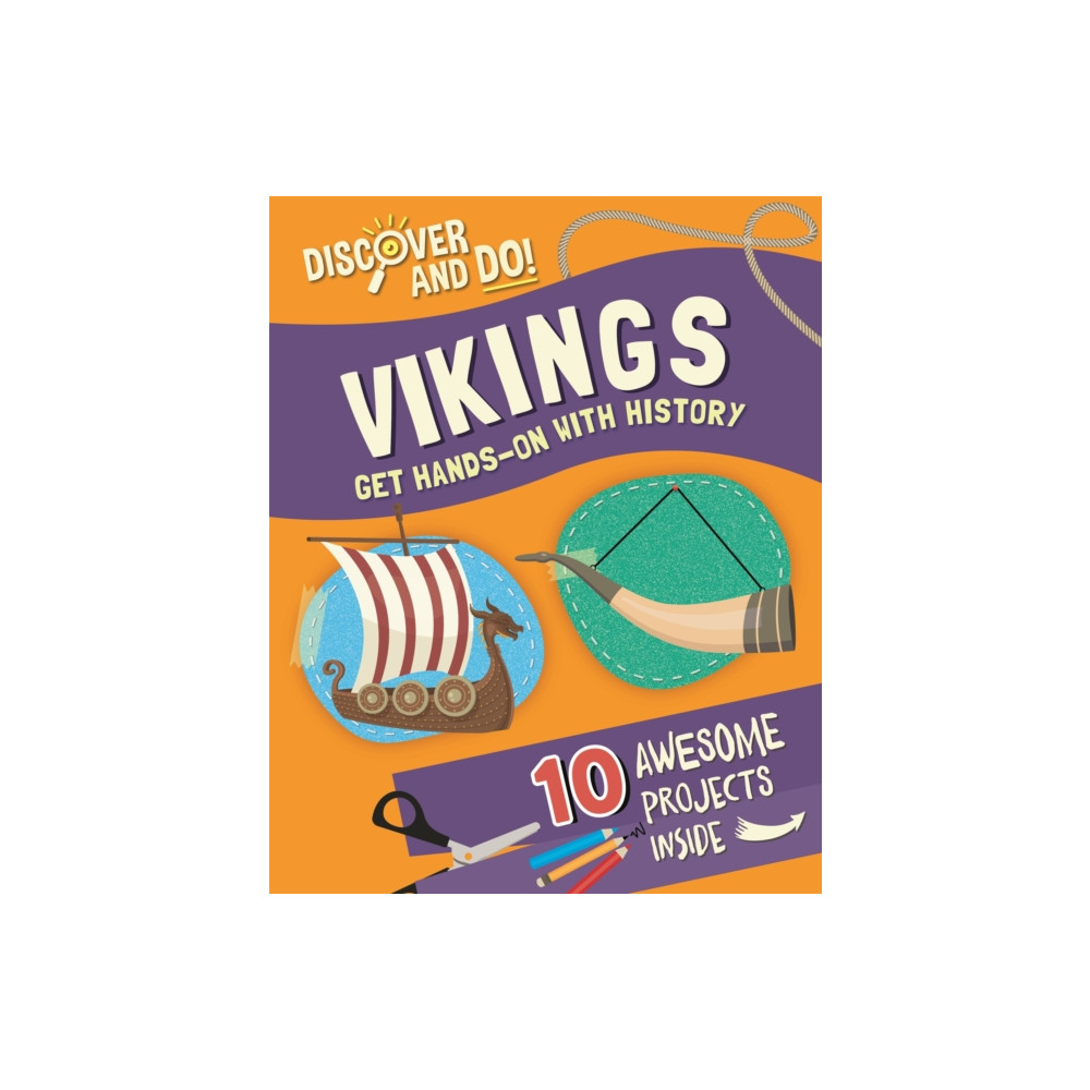 Produktbild för Discover and Do: Vikings (häftad, eng)