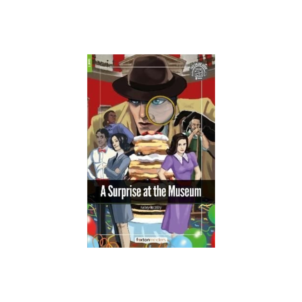 Produktbild för A Surprise at the Museum - Foxton Readers Level 1 (400 Headwords CEFR A1-A2) with free online AUDIO (häftad, eng)