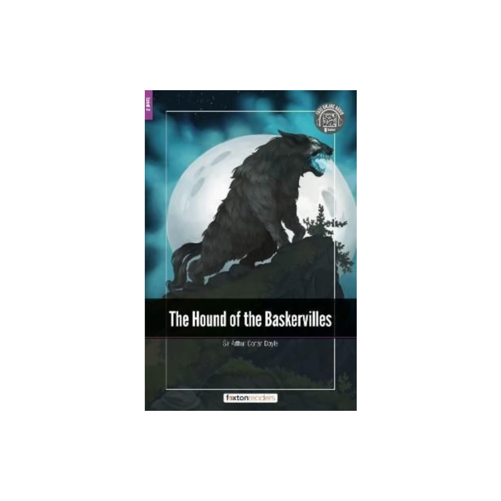 Produktbild för The Hound of the Baskervilles - Foxton Readers Level 2 (600 Headwords CEFR A2-B1) with free online AUDIO (häftad, eng)
