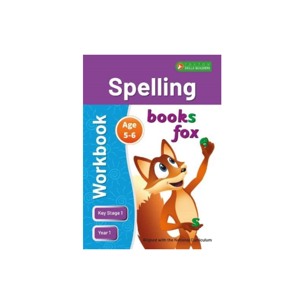 Produktbild för KS1 Spelling Workbook for Ages 5-6 (Year 1) Perfect for learning at home or use in the classroom (häftad, eng)