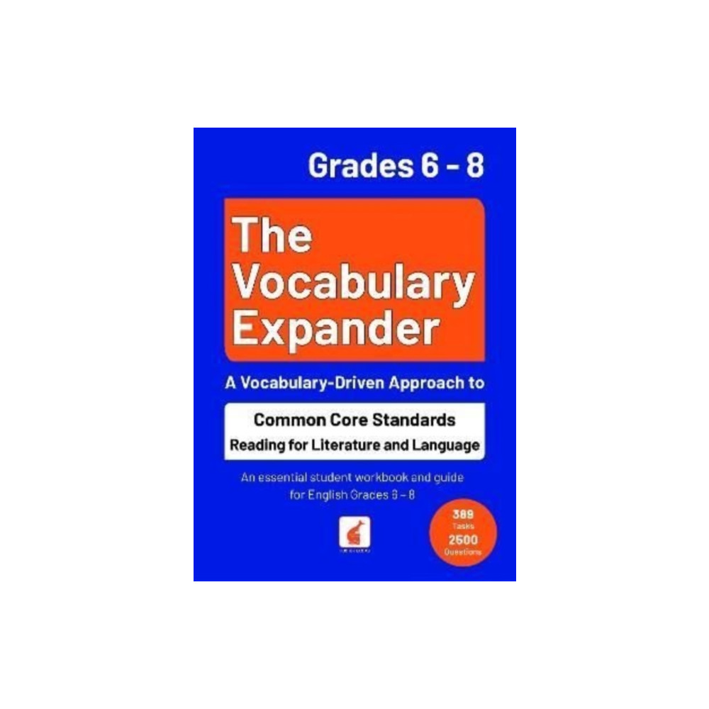 Produktbild för The Vocabulary Expander: Common Core Standards Reading for Literature and Language Grades 6 - 8 (häftad, eng)