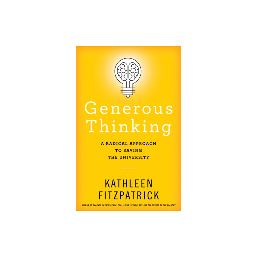Produktbild för Generous Thinking (häftad, eng)