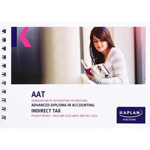 Kaplan Publishing INDIRECT TAX (FA19) - POCKET NOTES (häftad, eng)