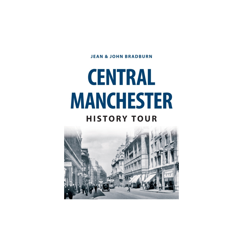 Produktbild för Central Manchester History Tour (häftad, eng)