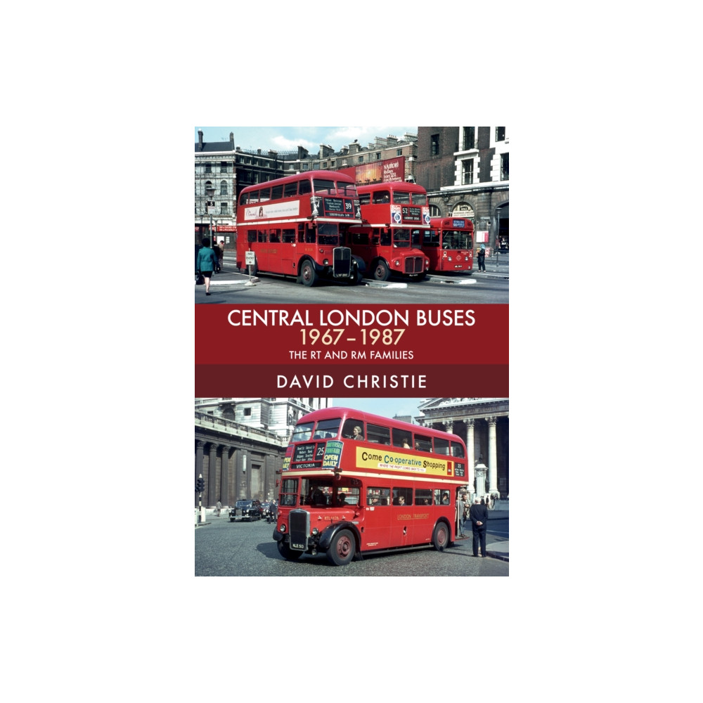 Produktbild för Central London Buses 1967-1987 (häftad, eng)