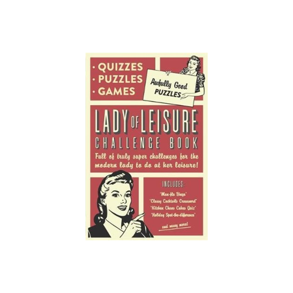 Produktbild för Lady of Leisure: Awfully Good Puzzles, Quizzes and Games (häftad, eng)